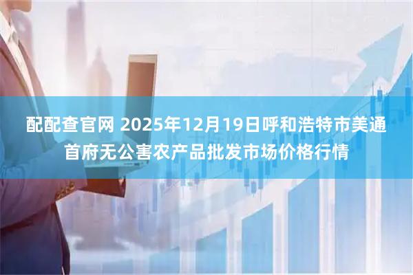 配配查官网 2025年12月19日呼和浩特市美通首府无公害农产品批发市场价格行情